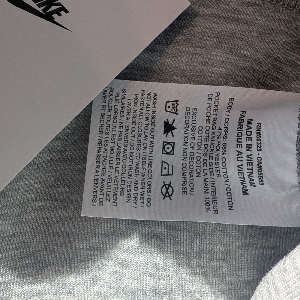 Nike Tech Joggers Nike Joggers Sweatpants Gray Men's BNWT - Picture 16 of 16
